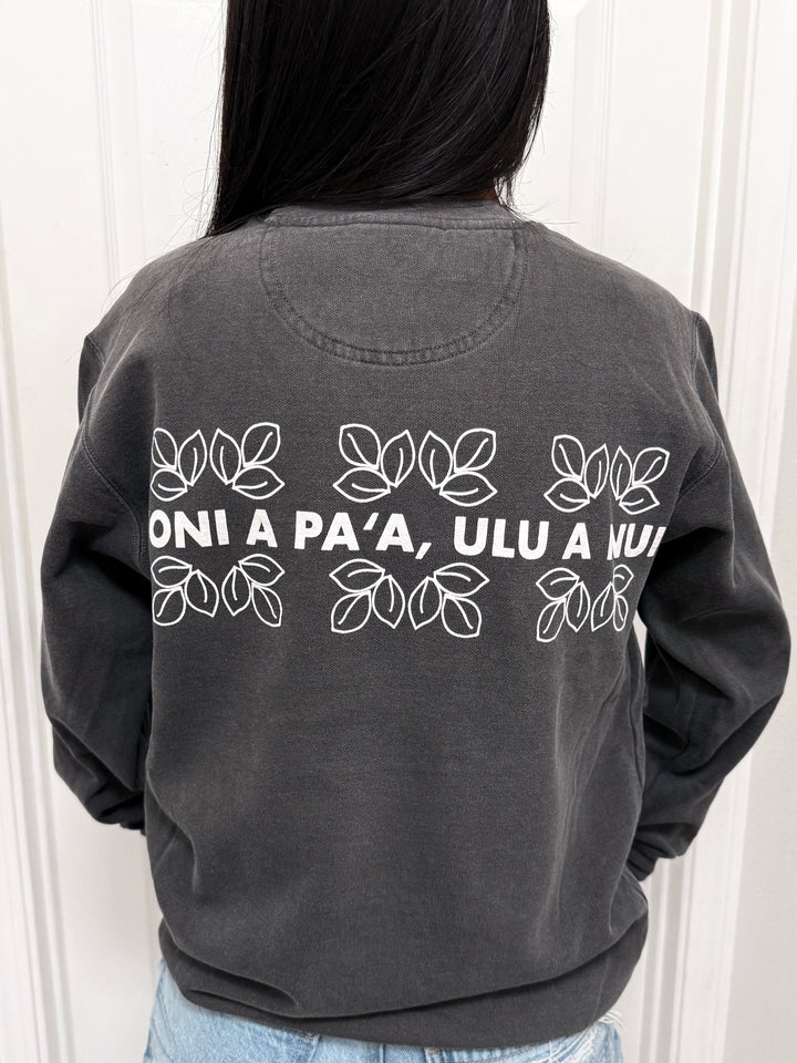 Sweatshirt- Rooted and Rising Shortstack Hawai`i Collab