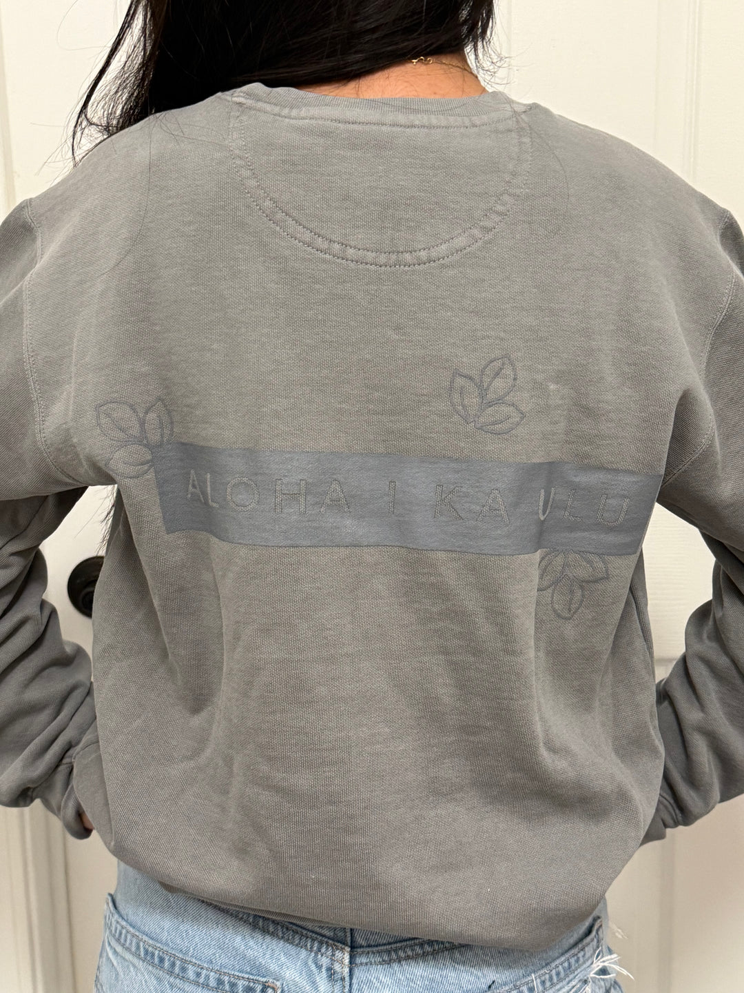 Sweatshirt-Embrace Shortstack Hawai`i Collab