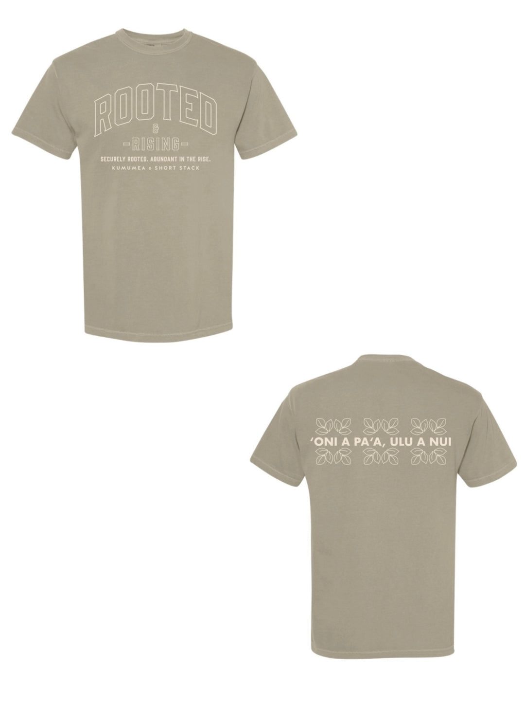 Tee-Root and Rising Shortstack Hawai`i Collab