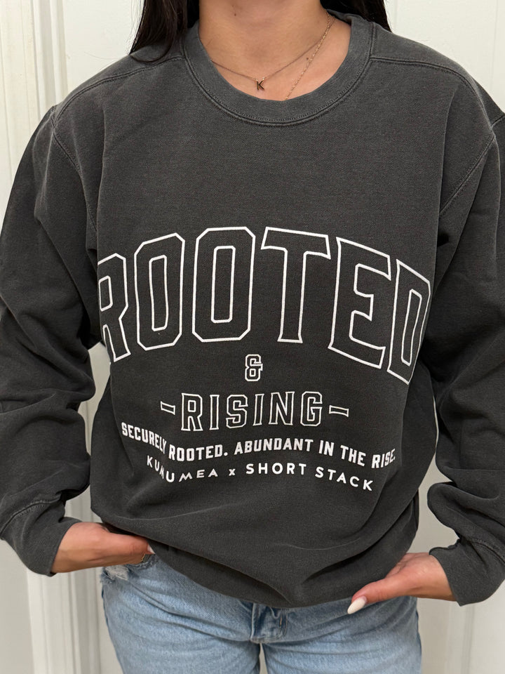Sweatshirt- Rooted and Rising Shortstack Hawai`i Collab
