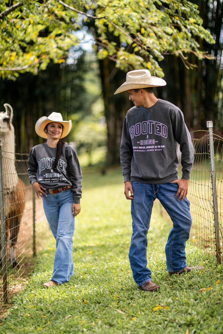 Sweatshirt- Rooted and Rising Shortstack Hawai`i Collab