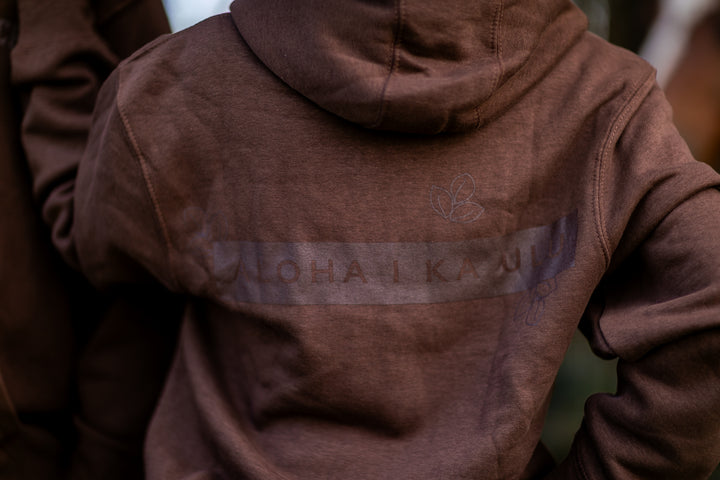 Hoodie Zippered-Embrace Shortstack Hawai`i Collab
